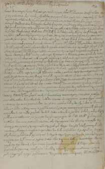 Copia listu JW IP Mazepy, hetmana woysk zaporoskich z 14 7bris 1705