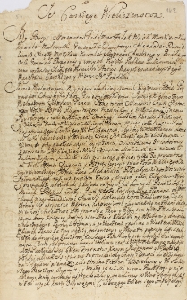 Uniwersał ministrów carskich do stanów Rzeczpospolitej z 2.05.1707