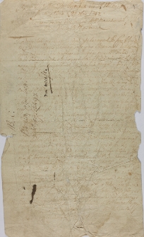 Kopia listu nuncjusza Santini do prymasa [Potocki Teodor Andrzej] z oraz odpowiedź prymasa na list nuncjusza z 27 7bris1727