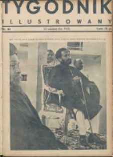 Tygodnik Illustrowany 1935.10.20 R.76 Nr42