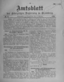 Amtsblatt der Königlichen Preussischen Regierung zu Bromberg. 1910.02.03 No.5