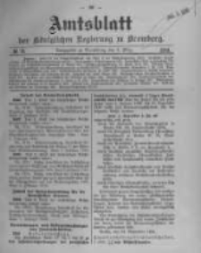 Amtsblatt der K&ouml;niglichen Preussischen Regierung zu Bromberg. 1910.03.03 No.9