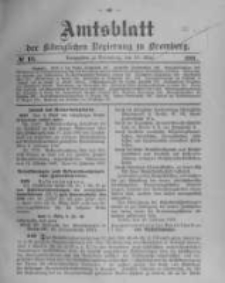 Amtsblatt der Königlichen Preussischen Regierung zu Bromberg. 1910.03.10 No.10