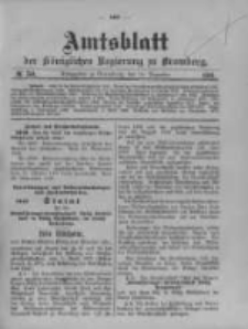 Amtsblatt der Königlichen Preussischen Regierung zu Bromberg. 1910.12.15 No.50