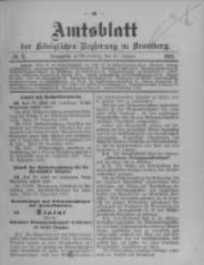 Amtsblatt der K&ouml;niglichen Preussischen Regierung zu Bromberg. 1913.01.11 No.2