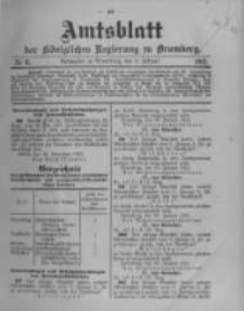Amtsblatt der Königlichen Preussischen Regierung zu Bromberg. 1913.02.08 No.6