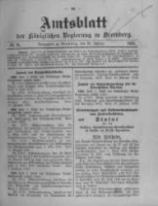 Amtsblatt der K&ouml;niglichen Preussischen Regierung zu Bromberg. 1913.02.22 No.8