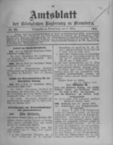 Amtsblatt der Königlichen Preussischen Regierung zu Bromberg. 1913.03.08 No.10