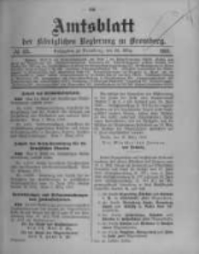 Amtsblatt der Königlichen Preussischen Regierung zu Bromberg. 1913.03.22 No.12