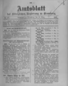 Amtsblatt der Königlichen Preussischen Regierung zu Bromberg. 1913.03.29 No.13