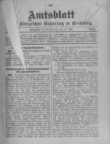 Amtsblatt der Königlichen Preussischen Regierung zu Bromberg. 1913.05.10 No.19