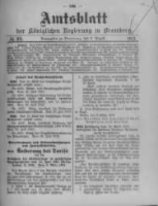 Amtsblatt der Königlichen Preussischen Regierung zu Bromberg. 1913.08.09 No.32