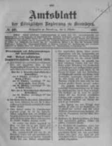 Amtsblatt der Königlichen Preussischen Regierung zu Bromberg. 1913.10.04 No.40