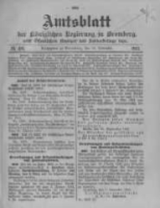 Amtsblatt der Königlichen Preussischen Regierung zu Bromberg. 1913.11.15 No.46