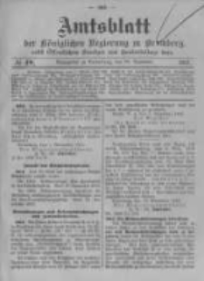 Amtsblatt der K&ouml;niglichen Preussischen Regierung zu Bromberg. 1913.11.29 No.48