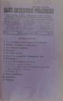 Głos Urzędnika Polskiego : organ Gł&oacute;wnego Związku i Gospodarczych Zrzeszeń Urzędnik&oacute;w Państwowych,Samorządowych i Komunalnych Zachodnich Wojew&oacute;dztw 10.1927 R.6 Nr10