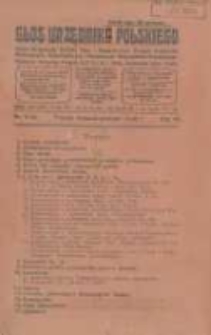 Głos Urzędnika Polskiego : organ Okręgowego Związku Stowarzyszeń i Gospodarczych Zrzeszeń Urzędnik&oacute;w Państwowych,Samorządowych i Komunalnych Wojew&oacute;dztwa Poznańskiego 11-12.1928 R.7 Nr11-12