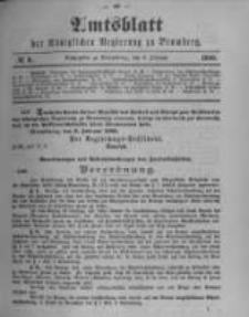Amtsblatt der Königlichen Preussischen Regierung zu Bromberg. 1900.02.08 No.6