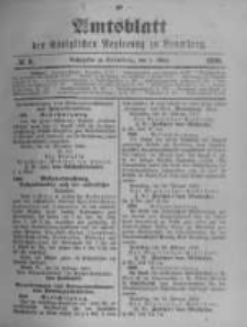 Amtsblatt der K&ouml;niglichen Preussischen Regierung zu Bromberg. 1900.03.01 No.9