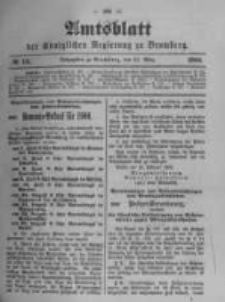 Amtsblatt der Königlichen Preussischen Regierung zu Bromberg. 1900.03.22 No.12