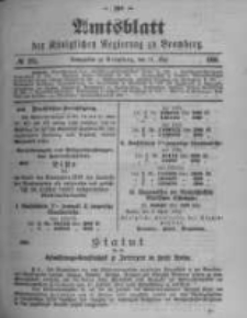 Amtsblatt der Königlichen Preussischen Regierung zu Bromberg. 1900.05.31 No.22