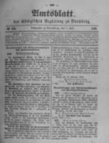Amtsblatt der Königlichen Preussischen Regierung zu Bromberg. 1900.06.07 No.23