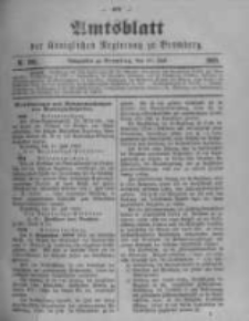 Amtsblatt der Königlichen Preussischen Regierung zu Bromberg. 1900.07.26 No.30