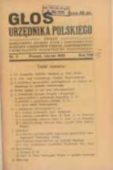 Głos Urzędnika Polskiego : organ Okręgowego Związku Stowarzyszeń i Gospodarczych Zrzeszeń Urzędnik&oacute;w Państwowych,Samorządowych i Komunalnych Wojew&oacute;dztwa Poznańskiego03.1930 R.9 Nr3