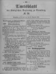Amtsblatt der Königlichen Preussischen Regierung zu Bromberg. 1899.12.21 No.51