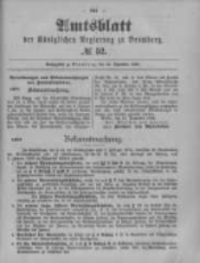 Amtsblatt der K&ouml;niglichen Preussischen Regierung zu Bromberg. 1899.12.28 No.52
