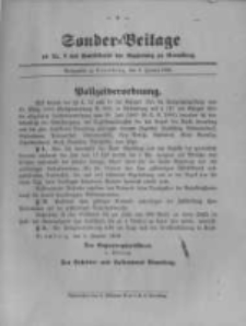 Amtsblatt der K&ouml;niglichen Preussischen Regierung zu Bromberg. 1919.01.11 No.2