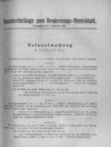 Amtsblatt der Königlichen Preussischen Regierung zu Bromberg. 1919.02.01 No.6