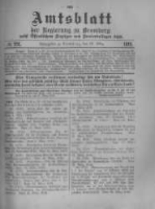 Amtsblatt der Königlichen Preussischen Regierung zu Bromberg. 1919.03.29 No.22