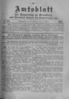 Amtsblatt der Königlichen Preussischen Regierung zu Bromberg. 1919.04.12 No.24