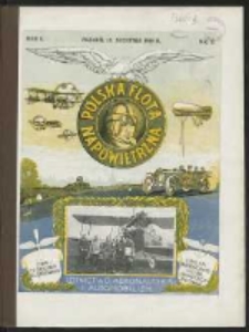 Polska Flota Napowietrzna 15. Sierpnia 1919r. Nr 2
