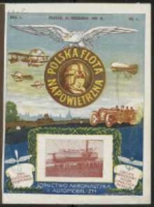 Polska Flota Napowietrzna 15. Września 1919r. Nr 4