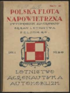 Polska Flota Napowietrzna 1. i 15. Grudnia 1919r. Nr 9-10