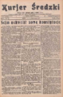 Kurjer Średzki: niezależne pismo polsko-katolickie: organ publikacyjny dla wszystkich urzędów w powiecie średzkim 1935.03.26 R.5 Nr37
