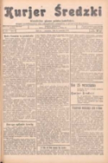 Kurjer Średzki: niezależne pismo polsko-katolickie: organ publikacyjny dla wszystkich urzędów w powiecie średzkim 1935.09.19 R.5 Nr110