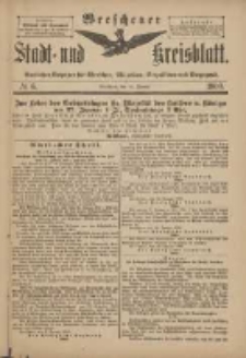 Wreschener Stadt und Kreisblatt: amtlicher Anzeiger für Wreschen, Miloslaw, Strzalkowo und Umgegend 1900.01.20 Nr6
