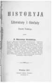 Historyja literatury i oświaty narodu polskiego