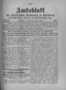 Amtsblatt der Königlichen Preussischen Regierung zu Bromberg. 1916.05.06 No.19