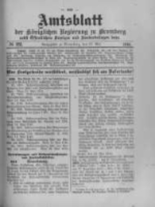 Amtsblatt der Königlichen Preussischen Regierung zu Bromberg. 1916.05.27 No.22