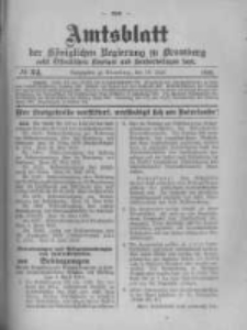 Amtsblatt der Königlichen Preussischen Regierung zu Bromberg. 1916.06.10 No.24