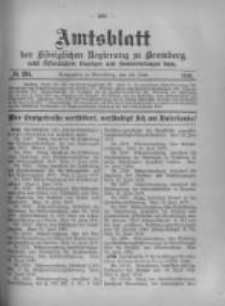 Amtsblatt der Königlichen Preussischen Regierung zu Bromberg. 1916.06.24 No.26