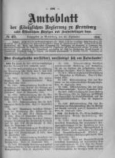 Amtsblatt der K&ouml;niglichen Preussischen Regierung zu Bromberg. 1916.09.30 No.40