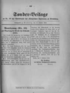Amtsblatt der Königlichen Preussischen Regierung zu Bromberg. 1916.10.14 No.42