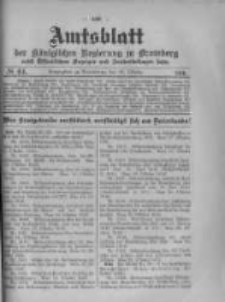 Amtsblatt der Königlichen Preussischen Regierung zu Bromberg. 1916.10.28 No.44
