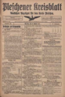 Pleschener Kreisblatt: Amtlicher Anzeiger f&uuml;r den Kreis Pleschen 1917.10.17 Jg.65 Nr83