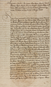 Układ Jana Kazimierza z Fryderykiem Wilhelmem, elektorem brandemburskim z 1657. Odpis potwierdzenia z 02.04.1727